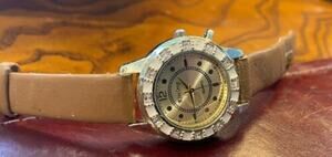 Women's 30mm Gold Tine Kim Seng Watch